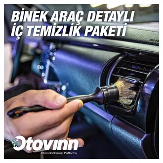 Otovınn Binek Araç Detaylı İç Temizlik Paketi