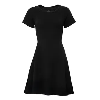 Brix Kadın Skater Elbise Siyah L