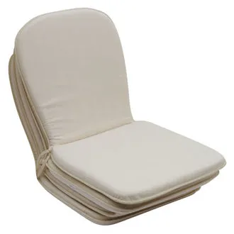 Belde Ekru Renk Minder 4'Lü