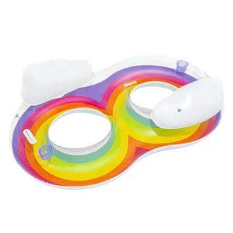 Bestway Gökkuşağı 2'li Simit 186x116 cm (43648)