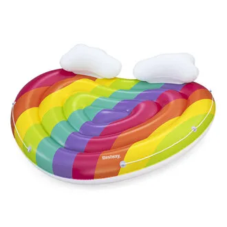 Bestway Gökkuşağı Şişme Ada Yatak 175x16cm (43722)