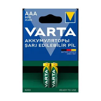 Varta Şarj Edilebilir Pil Power İnce 800 Mah 2'li