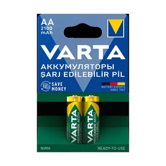 Varta Şarj Edilebilir Pil Power 2'li Aa Kalem 2100 Mah