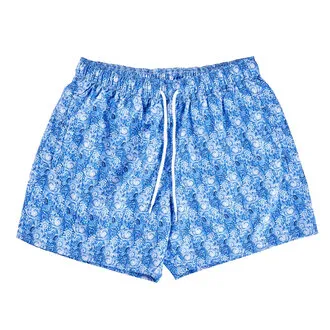 Futti Erkek Deniz Şortu Desenli S - XXL