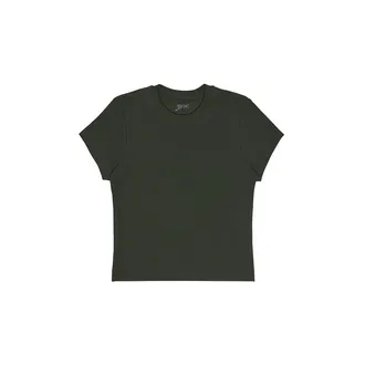 Brix Kadın Lyc Ribana Tshirt Yeşil M