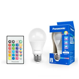 Panasonic Led E27 Smart Remote Control 9W Rgb