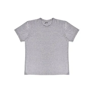 Brix Erkek Elastan O Yaka Tshirt Gri L
