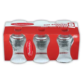 Paşabahçe Optikli İnce Belli Çay Bardağı 6'lı