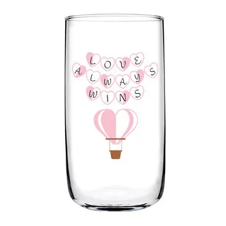 Paşabahçe Love Always Wins Meşrubat Bardağı 365 Cc