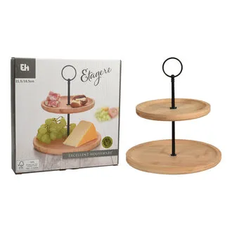 Koopman Ahşap Katlı Sunumluk