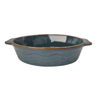 Touch Me Stoneware Oval Fırın Kabı 30 Cm