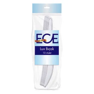 Ece Lüks Plastik Bıçak 10'lu
