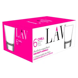 Lav Chill Shot Bardağı 45 Cc 6'lı