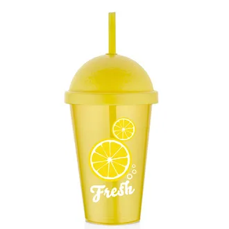 Qlux Pipetli Bardak Mix 450 Ml