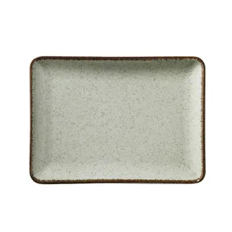 Kütahya Porselen Tan Tabak Yeşil 13 x 18 Cm