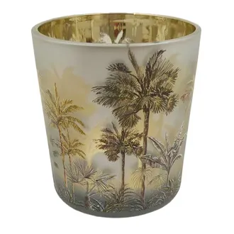 Touch Me İlkbahar Cam Mumluk 7 x 8 Cm