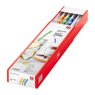 Zwilling Renkli Cam Pipet Kıvrımlı 23 Cm