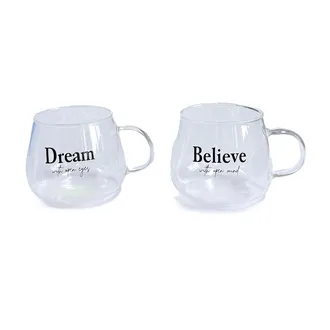 Touch Me Borosilikat Kupa 380 Ml