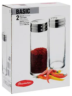 Paşabahçe Metal Kapaklı Baharatlık 2'li 240 Cc