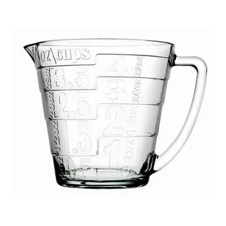 Paşabahçe Kulplu Ölçü Kabı 14 x 14 Cm 1130 Cc