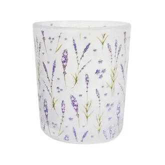 Touch Me Buzlu Cam Lavanta Mumluk 7 x 8.3 Cm