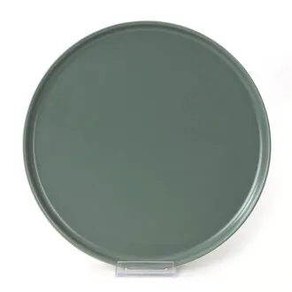 Keramika Nordic Servis Tabak Yeşil / Gri 25 Cm