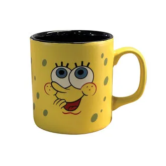 Ada Seramik Sponge Bob Kupa 330 Ml