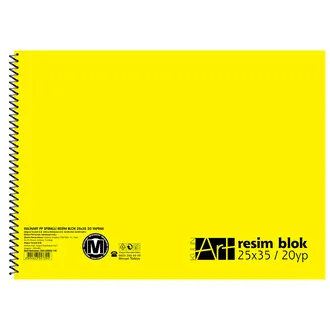 Kulinart 25X35 Cm 20 Yaprak Pp Kapak Resim Defteri