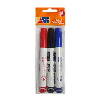 Kulinart Beyaz Tahta Kalemi 3'lü