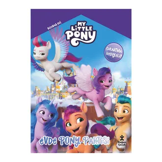 My Lıttle Pony Boyama Evi Evde Pony Partisi