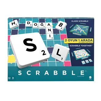 Scrabble Orijinal İkisi Bir Arada Türkçe
