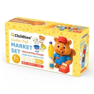 Childgen Oyun Hamuru Sevimli Patiler Set