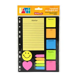 Kulinart Yapışkanlı Not Kağıdı Seti