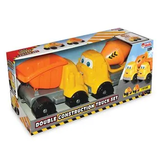 Dede Oyuncak 2'li İnşaat Kamyon Set
