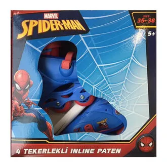 Spiderman 4 Teker Inline Ayarlanabilir Paten