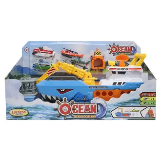 Mega Oyuncak Express Wheels Ocean Explorer Playset