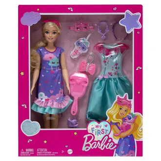 My First Barbie İlk Bebeğim Barbie Delüks Bebek
