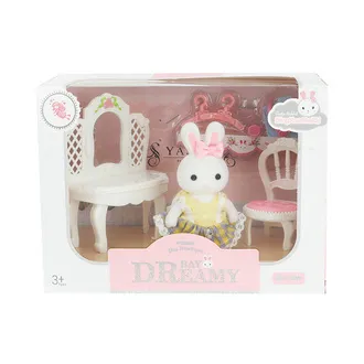 Mega Bay Dreamy Mini Tavşan - Aksesuarlı Şifonyer