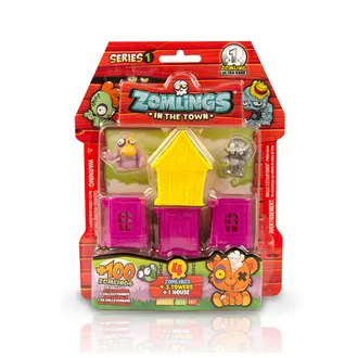 Mega Oyuncak Zomlings 4'lü Paket Seri 1