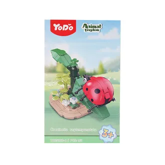 Mega Oyuncak Blok Çiçek 164 Parça Gergedan Böceği