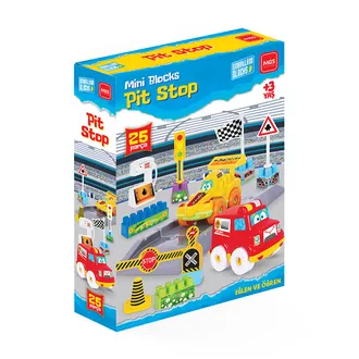 Mgs Toy Factory Smartland Blocks Pit Stop