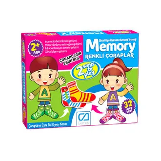 Games Memory Renkli Çoraplar