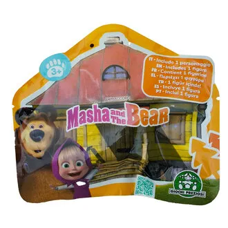Masha İle Koca Ayı Karakterleri Sürpriz Figür 18 Cm