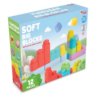 Dede Yumuşak Big Bloklar 12 Parça