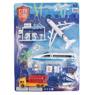 Citycode Havaalanı Oyun Seti 10 Parça