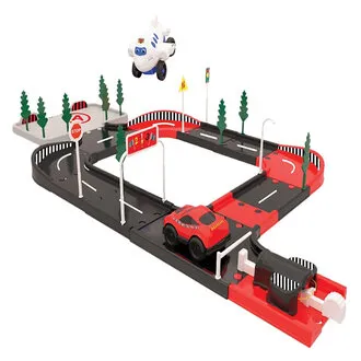 Uçar City Turbo Çek Bırak Arabalı Set 45 Parça