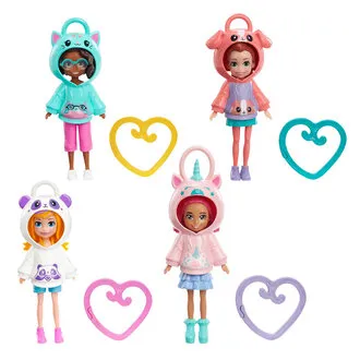 Polly Pocket Kapüşonlu Bebekler