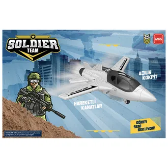 Mgs Toy Factory Soldier Team Savaş Uçağı