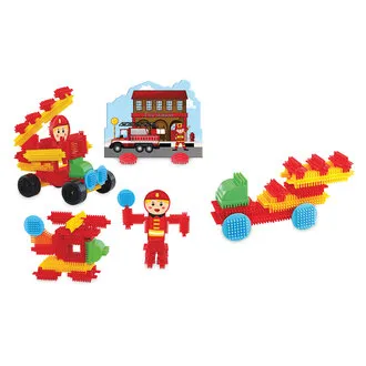 Dede Kaktüs Blok İtfaiye (55 Parça)