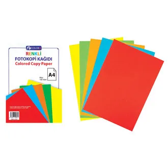 Fly Renkli Fotokopi Kağıdı 100Lü